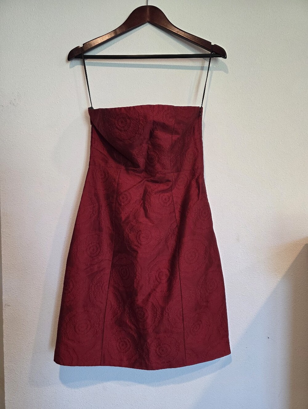 Theory Mini Dress Koi Red Sz 4 / Small Orsolya Articulate $335 MSRP NWT